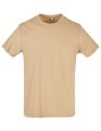 T-shirt Build Your Brand Basic Round Neck Beige